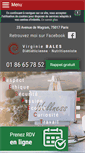 Mobile Screenshot of nutrition-virginie-bales.com